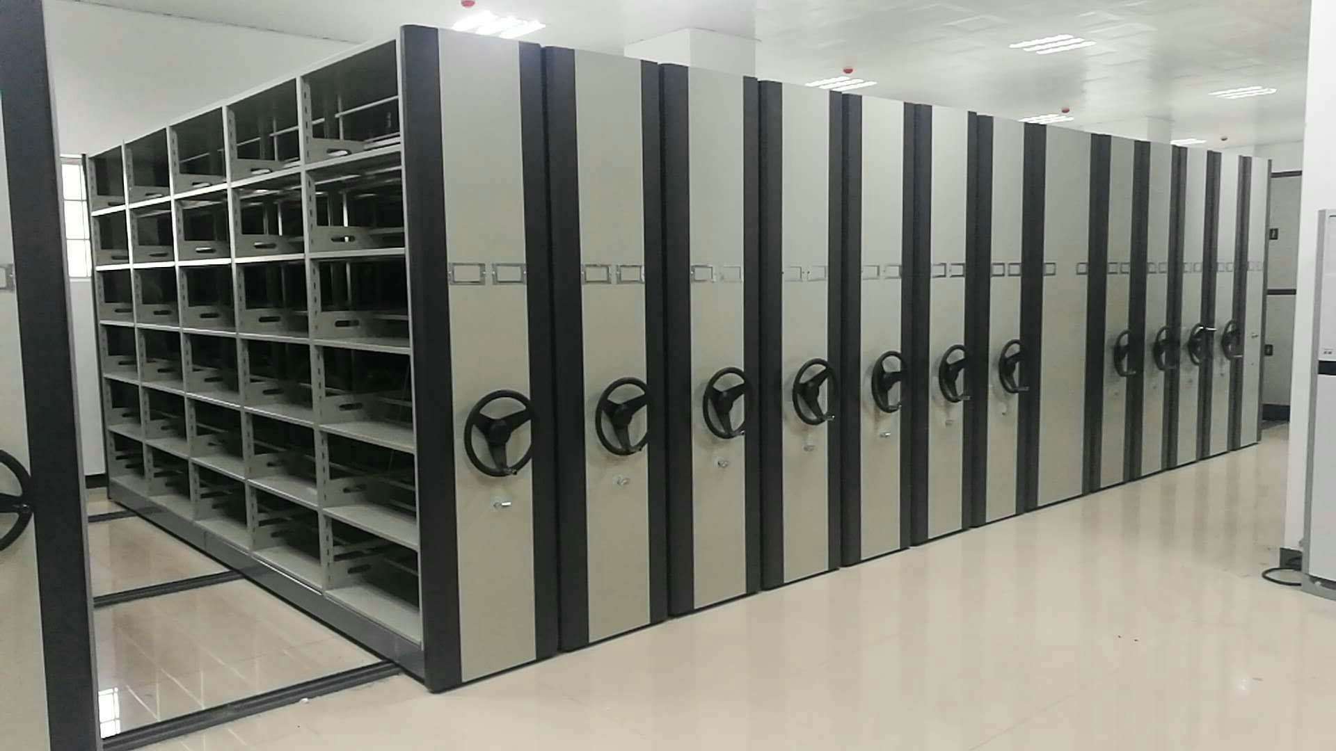 重庆密集架档案室电动密集柜档案架厂家